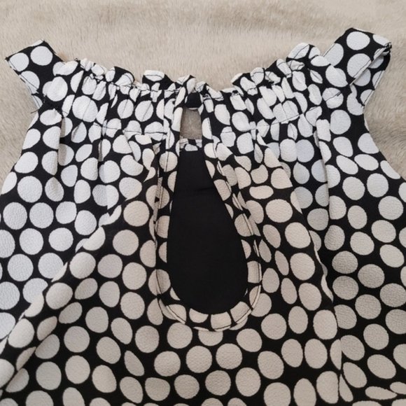 Adrianna Papell Moody Dot Maxi Halter Dress size 4 - Picture 10 of 15